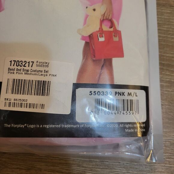 Forplay Women's Bend and Snap Costume m/l - Picture 2 of 5